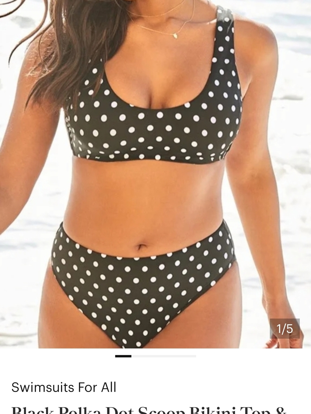 Ashley Graham Leopard Print Swim Top